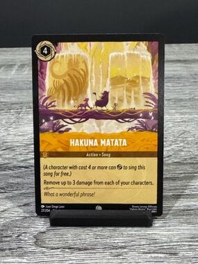 Disney | Lorcana: The First Chapter #27/204: Hakuna Matata - Trading Card